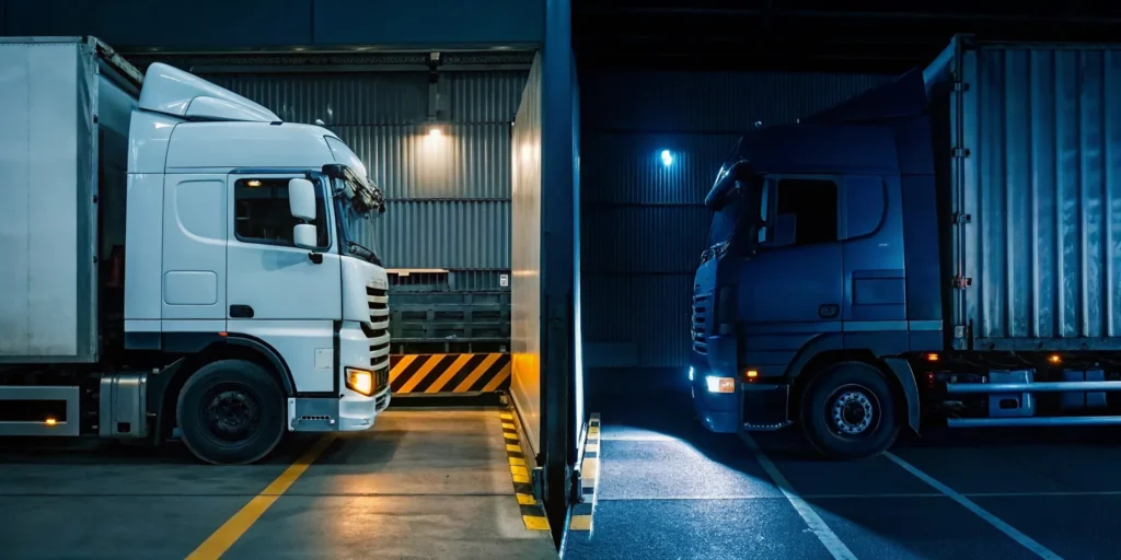 Proper load transfer for trucks starts with correct weight distribution in the warehouse.